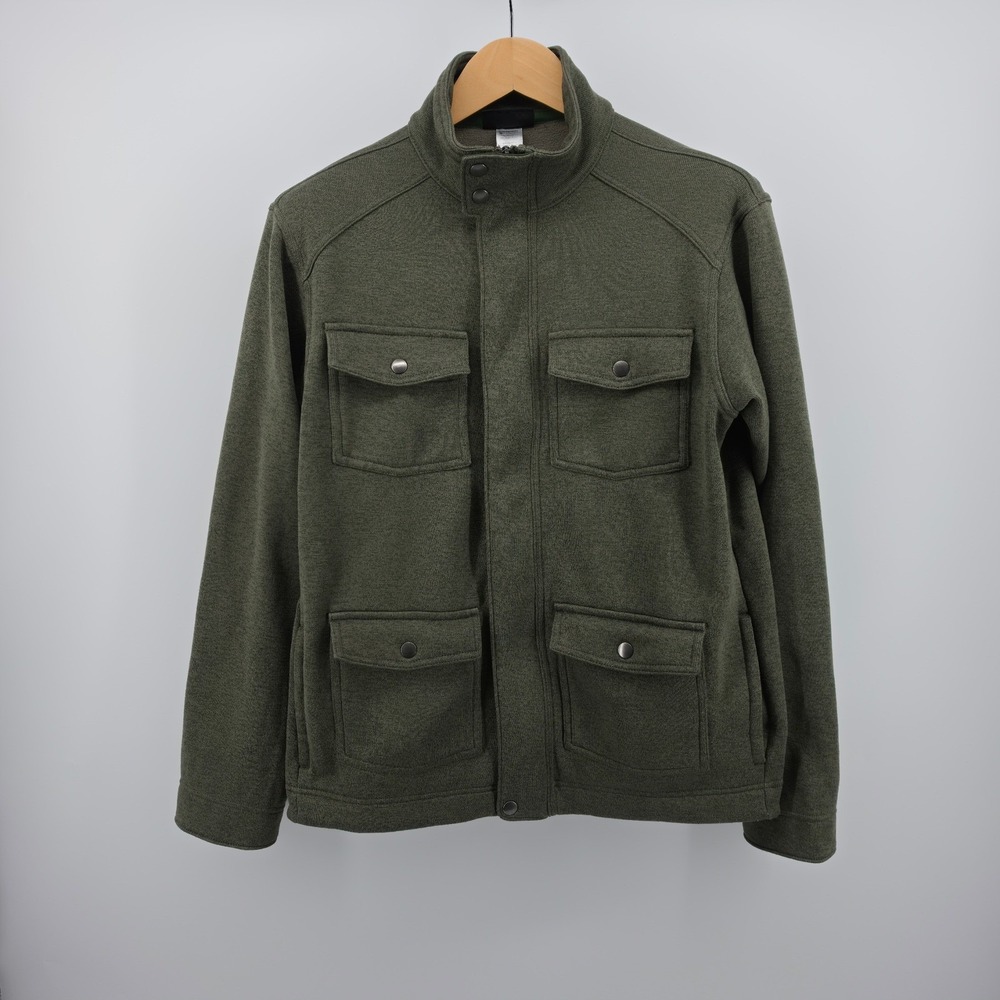 Patagonia Better Sweater Field Jacket Mens Medium Green Full Zip 25905
